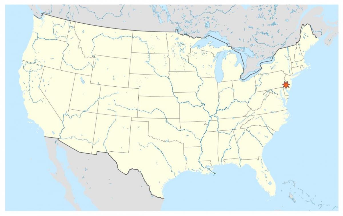 Philadelphia world map